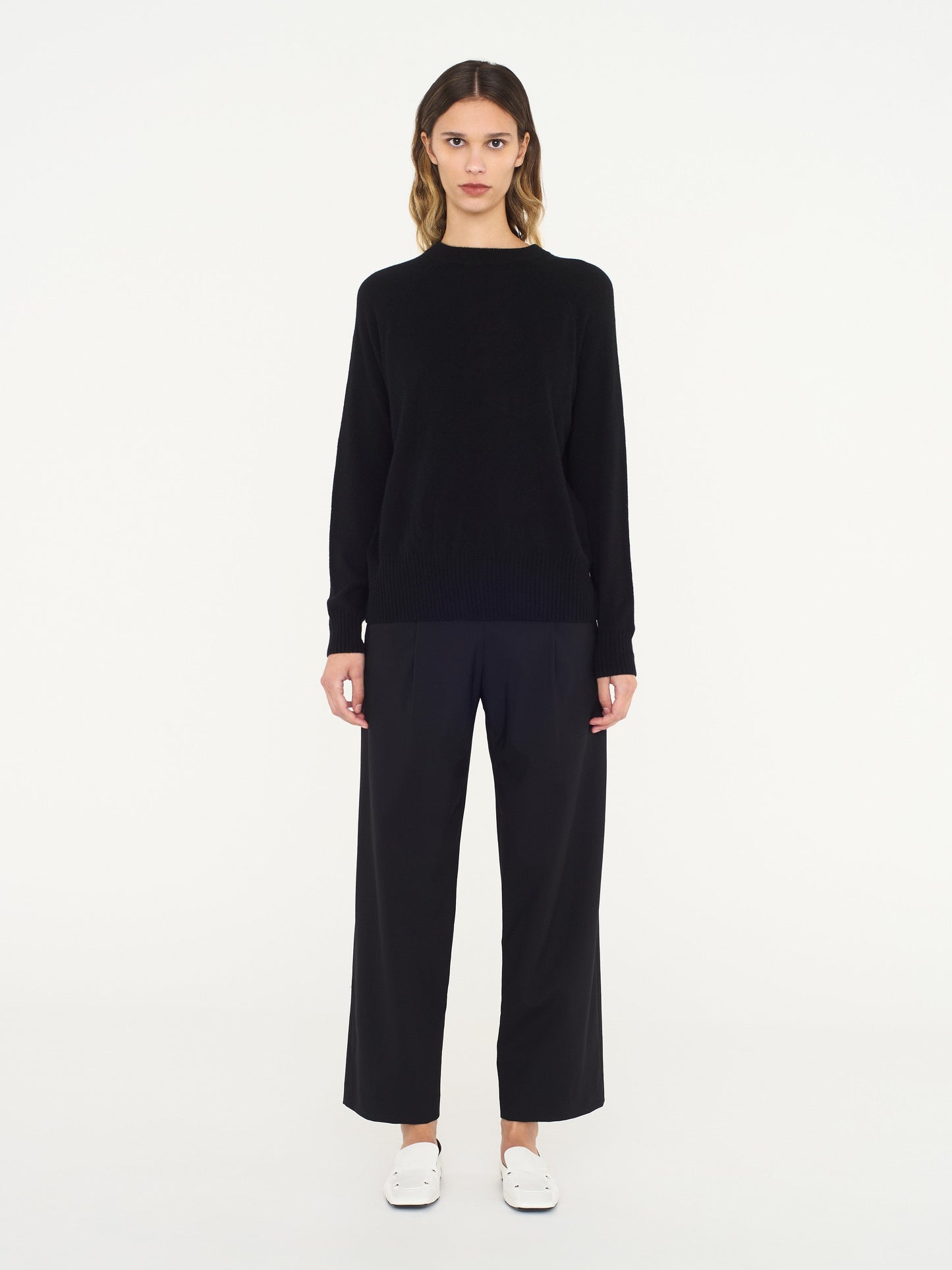 Christopher Esber Monument Open Twist Sweater (Black)