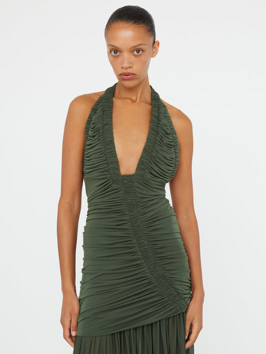 Christopher Esber Orion Gown (Green)