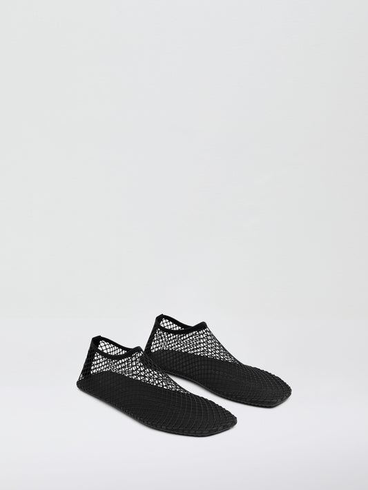 Christopher Esber Mesh Water Flat (Black)