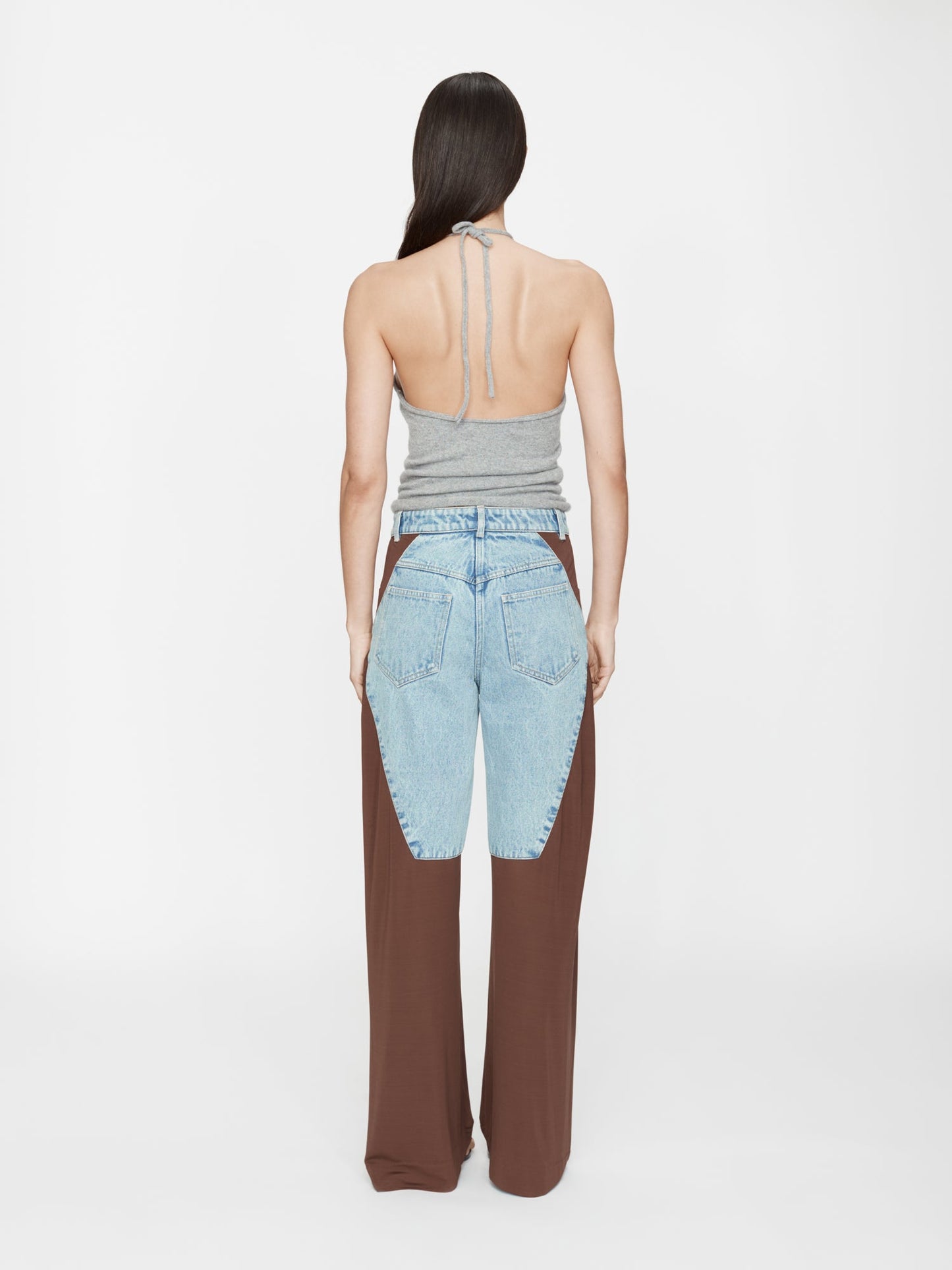 Christopher Esber Cashmere Rae Halter Tank (Marle)