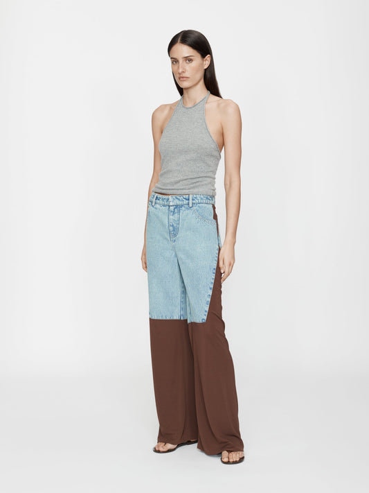 CHRISTOPHER ESBER Taped Denim Jersey Jean (Java)