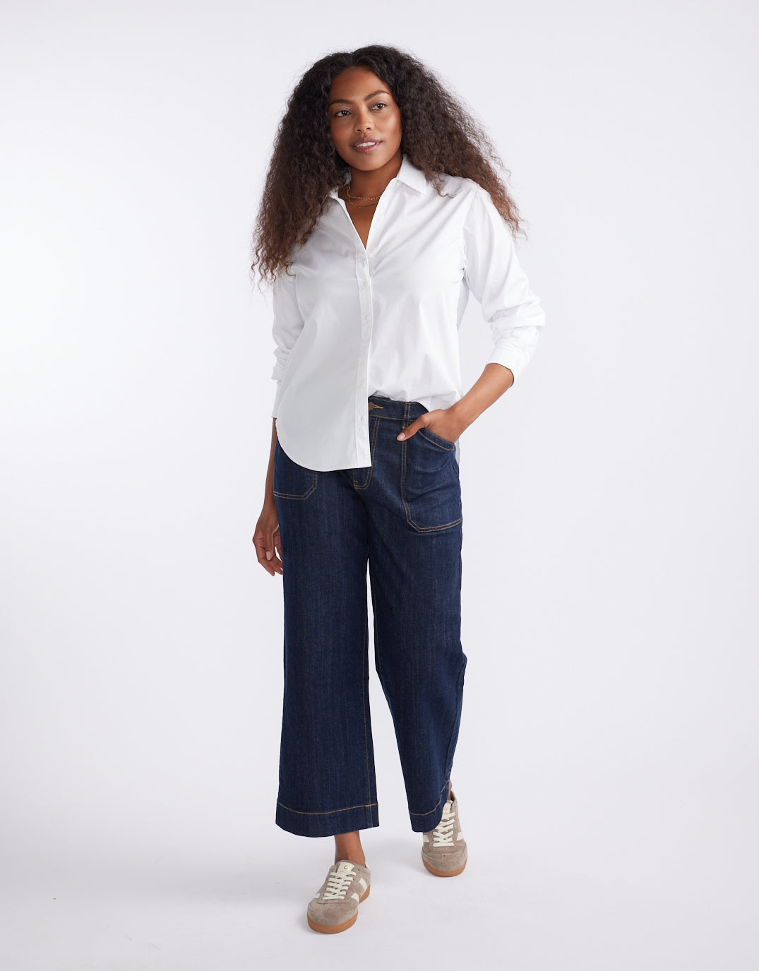 White & Co. Classic Shirt (White)