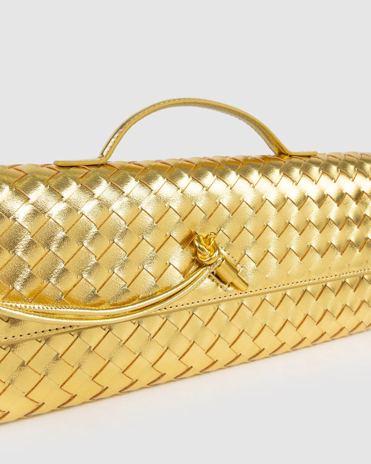 Colette by Colette Hayman Gigi Top Handle Clutch (Gold)