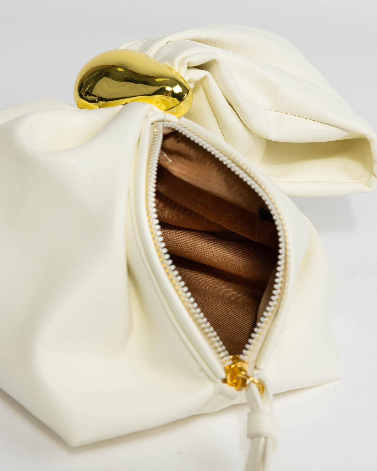 Colette by Colette Hayman Lena Pouch Top Handle Bag (White)