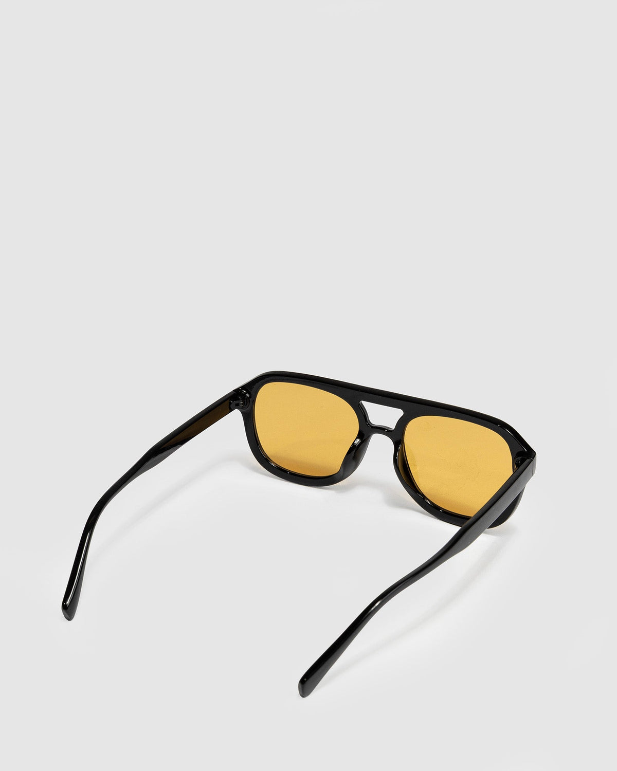 Colette by Colette Hayman Lense Aviator Fashion Glasses (Yellow)