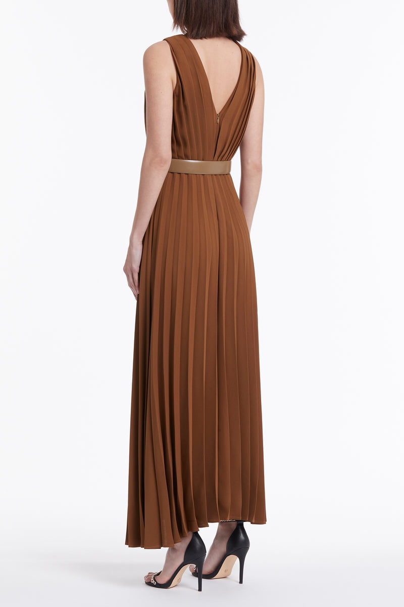 Carla Zampatti Cz Logo Covered Belt (Tan)