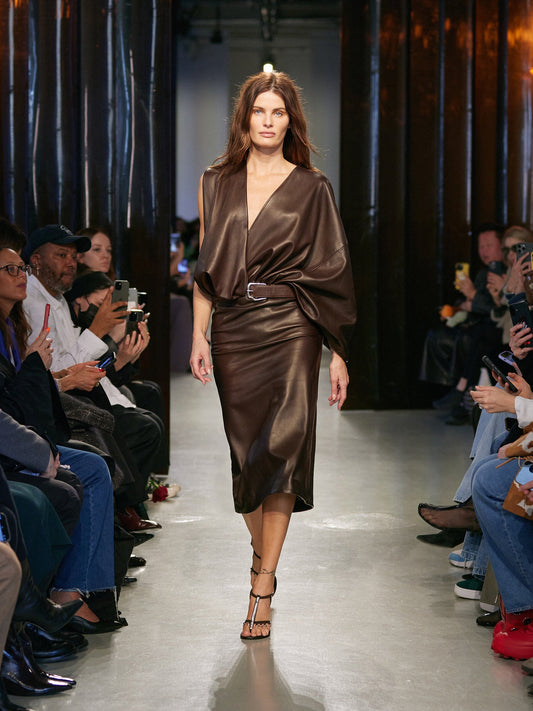 Christopher Esber Swaddled Belted Leather (Dress)