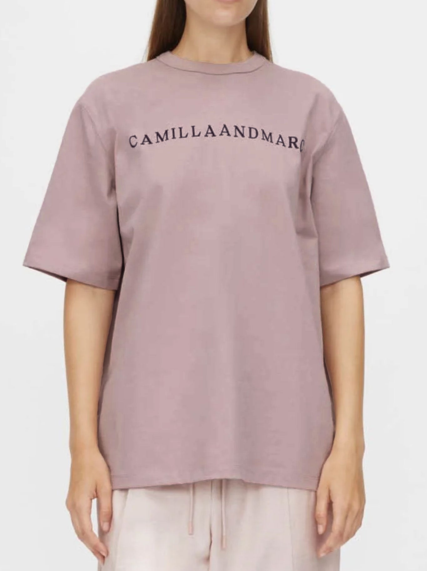 CAMILLA AND MARC CAPELLA LOGO TEE (Bone)
