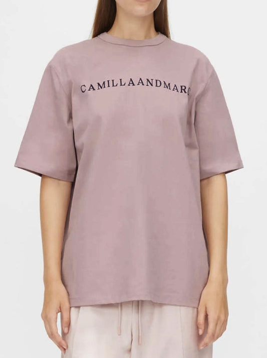 CAMILLA AND MARC CAPELLA LOGO TEE (Bone)