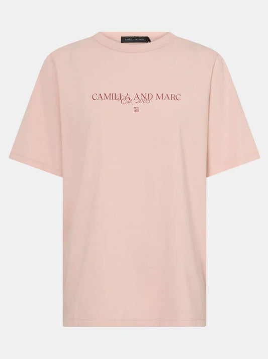 CAMILLA AND MARC GHILBERTI LOGO TEE (Sherbet)