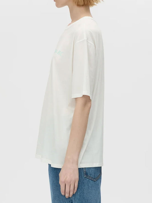 CAMILLA AND MARC NAVARRO LOGO TEE (White Forest)
