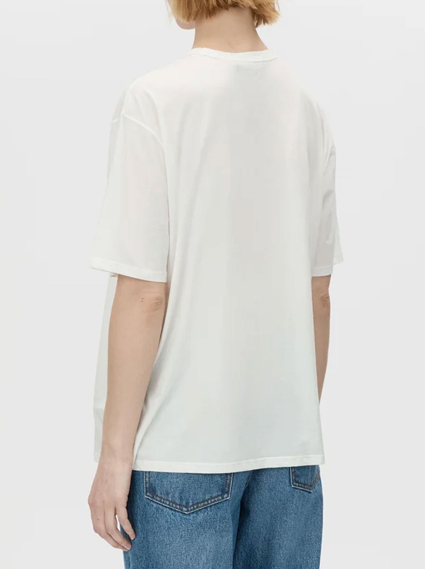 CAMILLA AND MARC NAVARRO LOGO TEE (White Forest)