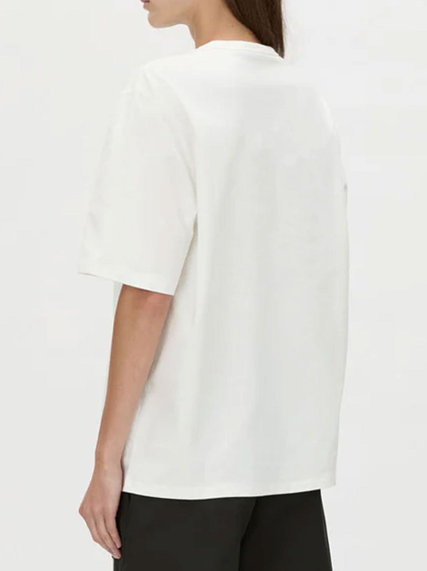 CAMILLA AND MARC PATINA FRONT MONOGRAM TEE (Soft White)
