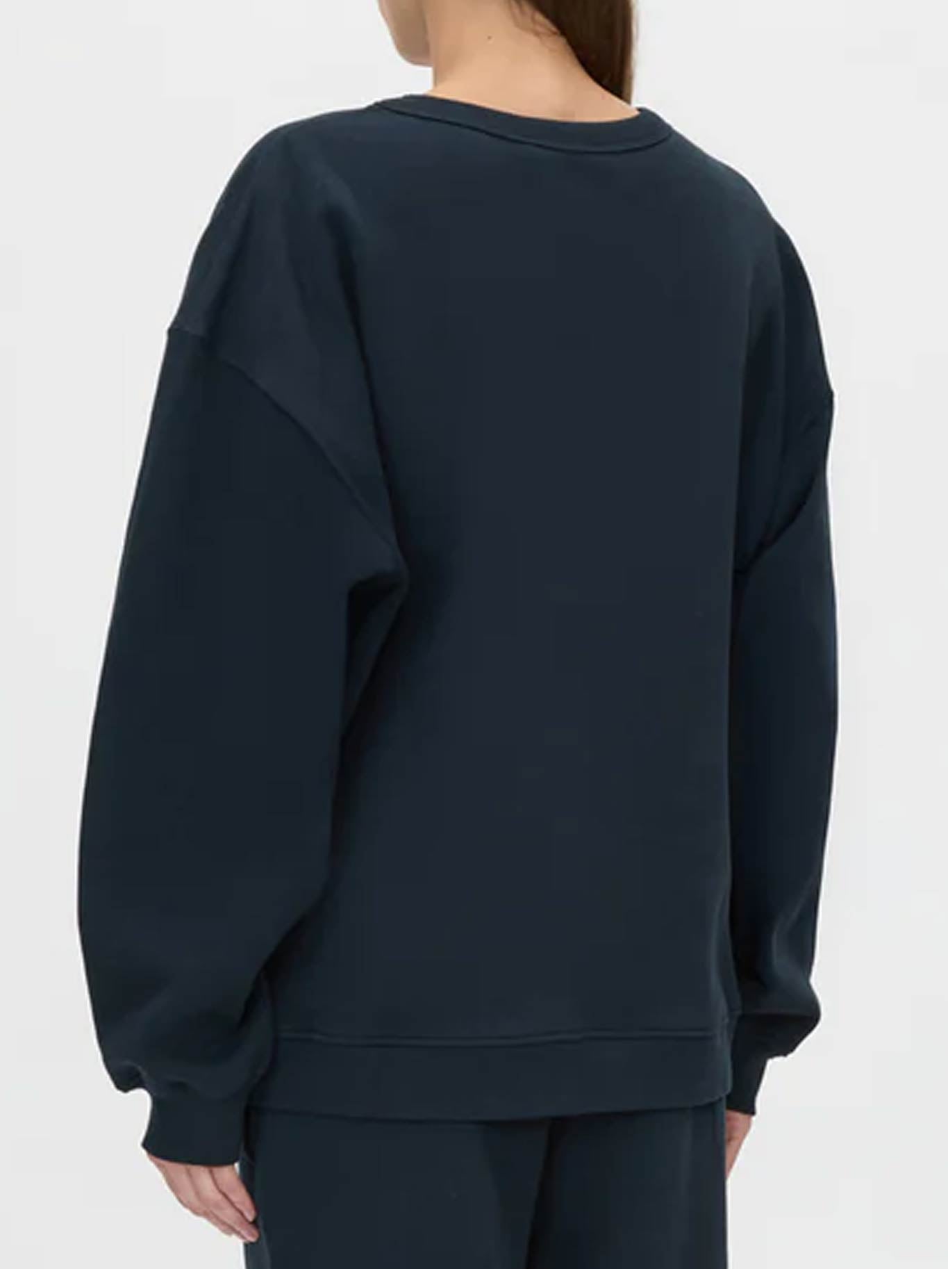 CAMILLA AND MARC TIA FLOCKING LOGO CREW (Ink)