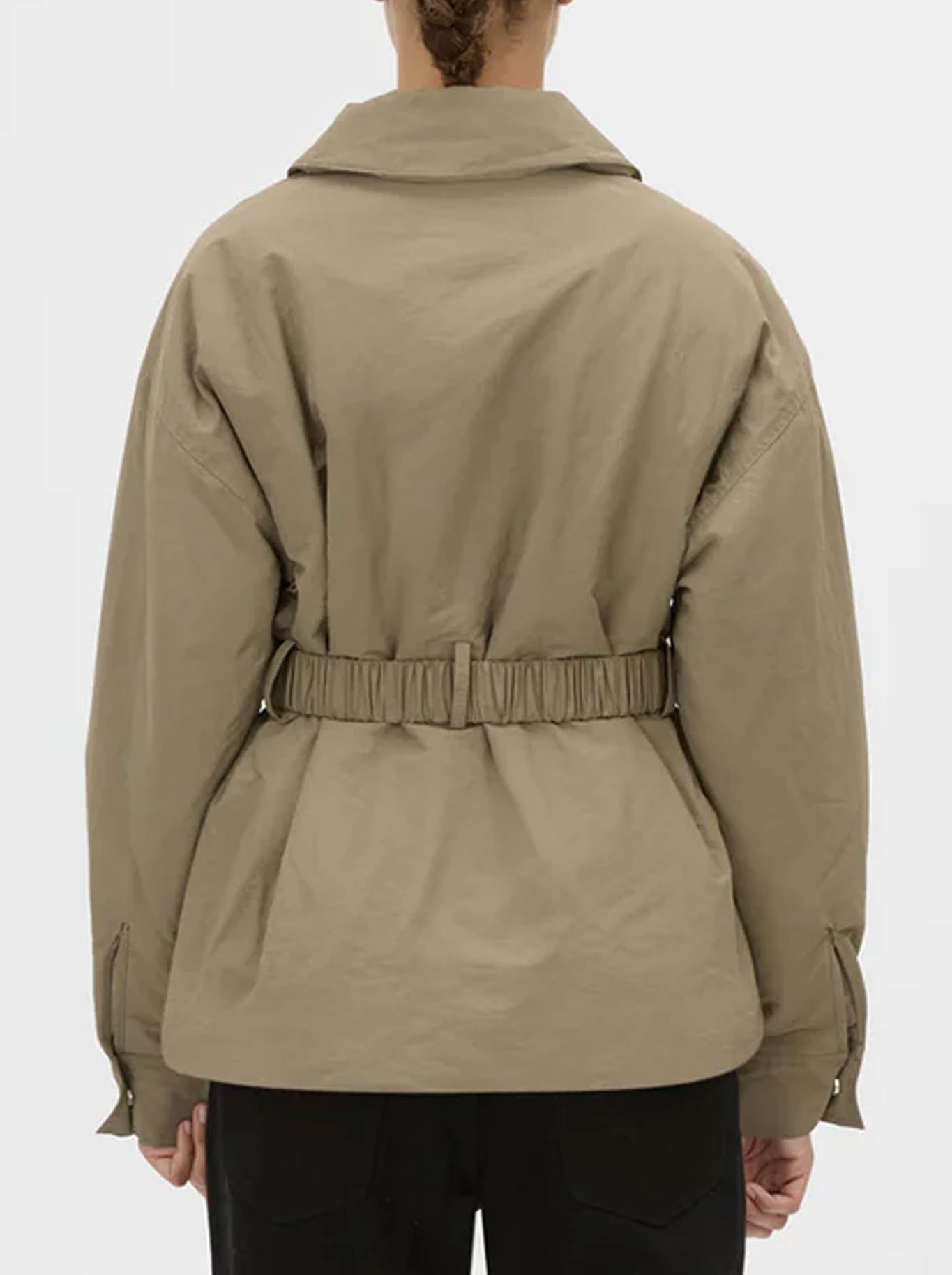 CAMILLA AND MARC MANON PADDED BELTED JACKET (Clay)
