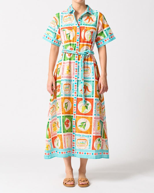 Walnut Melbourne Cannes Dress (Ciao Sicily)