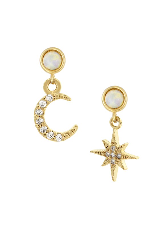 Jewellery Jewel Citizen | Celestial Drop Earrings (Gold)