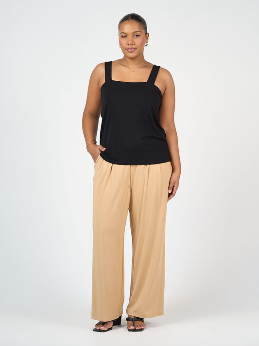 Lou Lou Charli Bamboo Cami (Black)