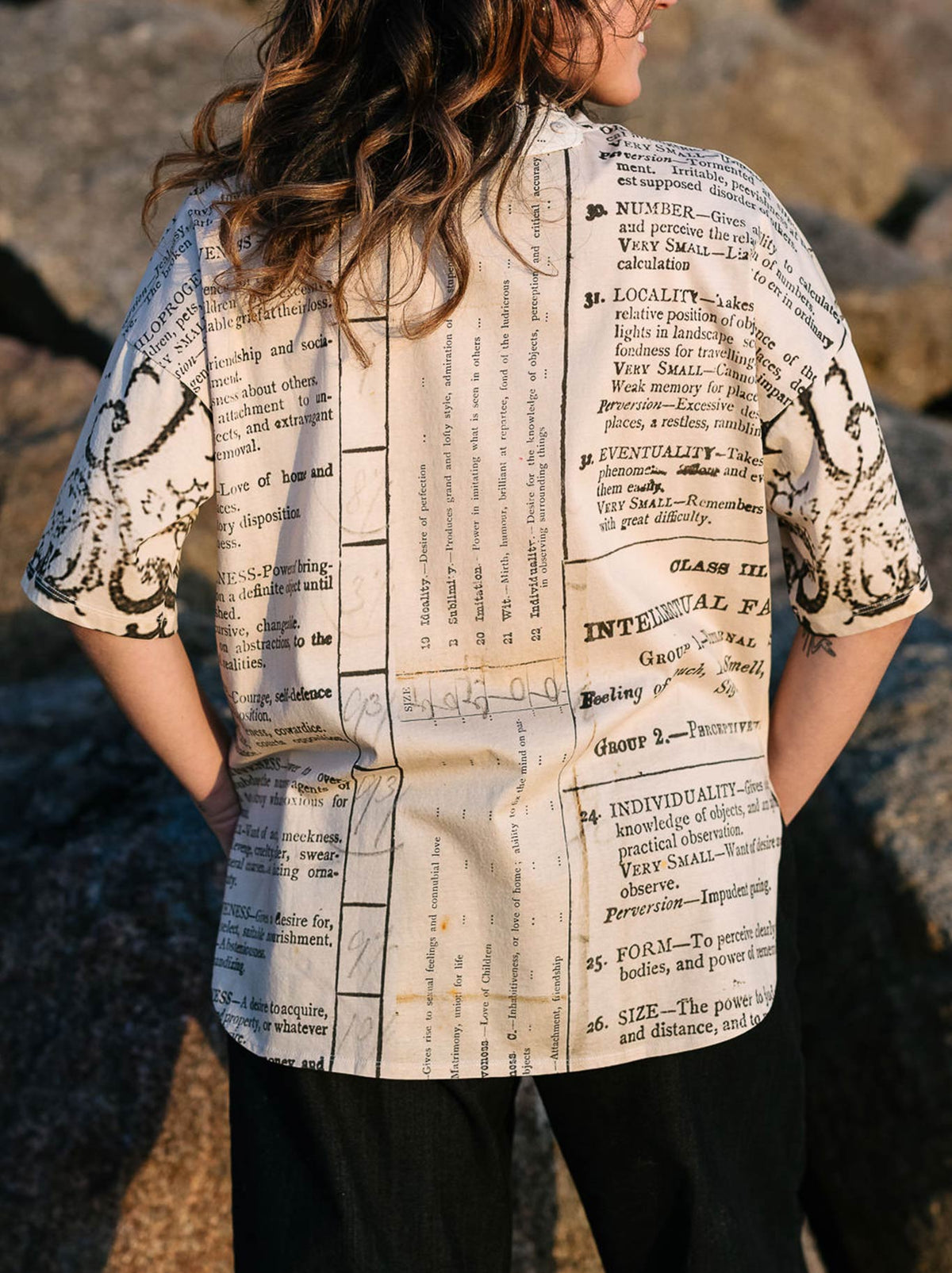 CIRCULAR BY M.A DAINTY TIPPY TOP (Phrenology)