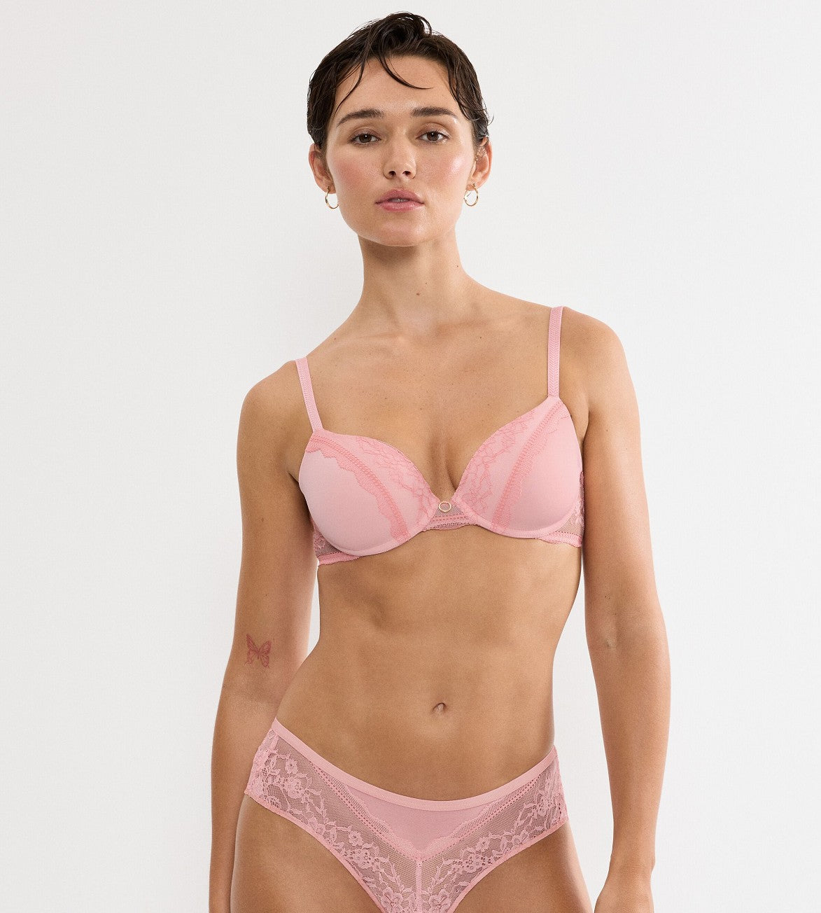 Triumph Comfort Allure Wired Padded Bra (Strawberry Cream)