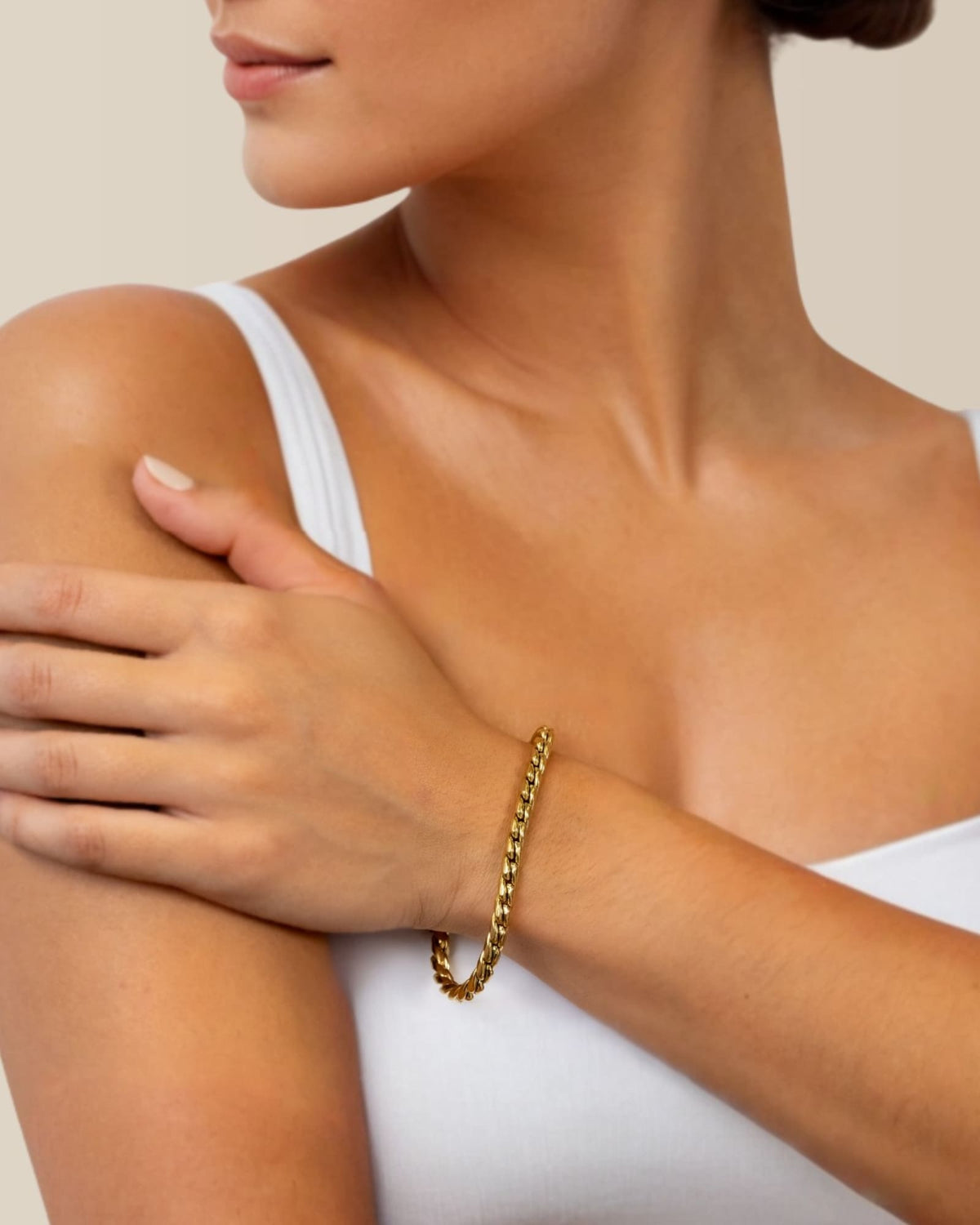 LAVANA Core Silver Chain Bracelet