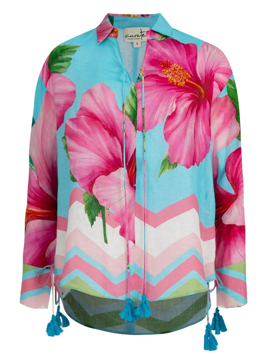 Curate By Trelise Cooper Always Within Reach Top (Blue)