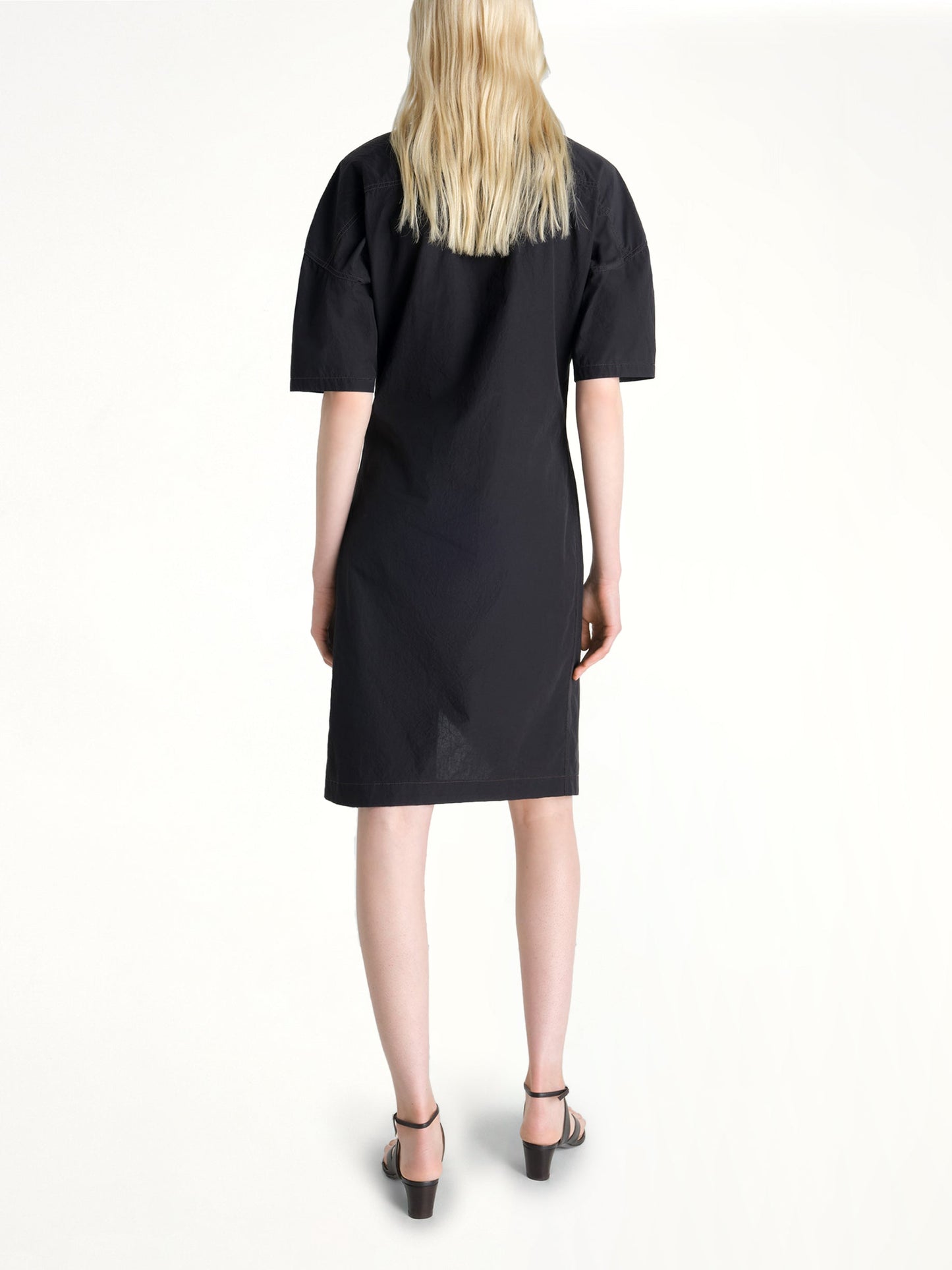 LEMAIRE Soft Collar Dress (Black)