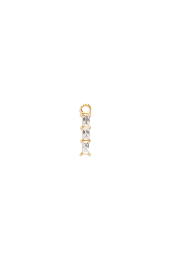 Image of Charms. Productname: Jewel Citizen | Drop Baguette Charm in Charm colour by brand - Jewellery
