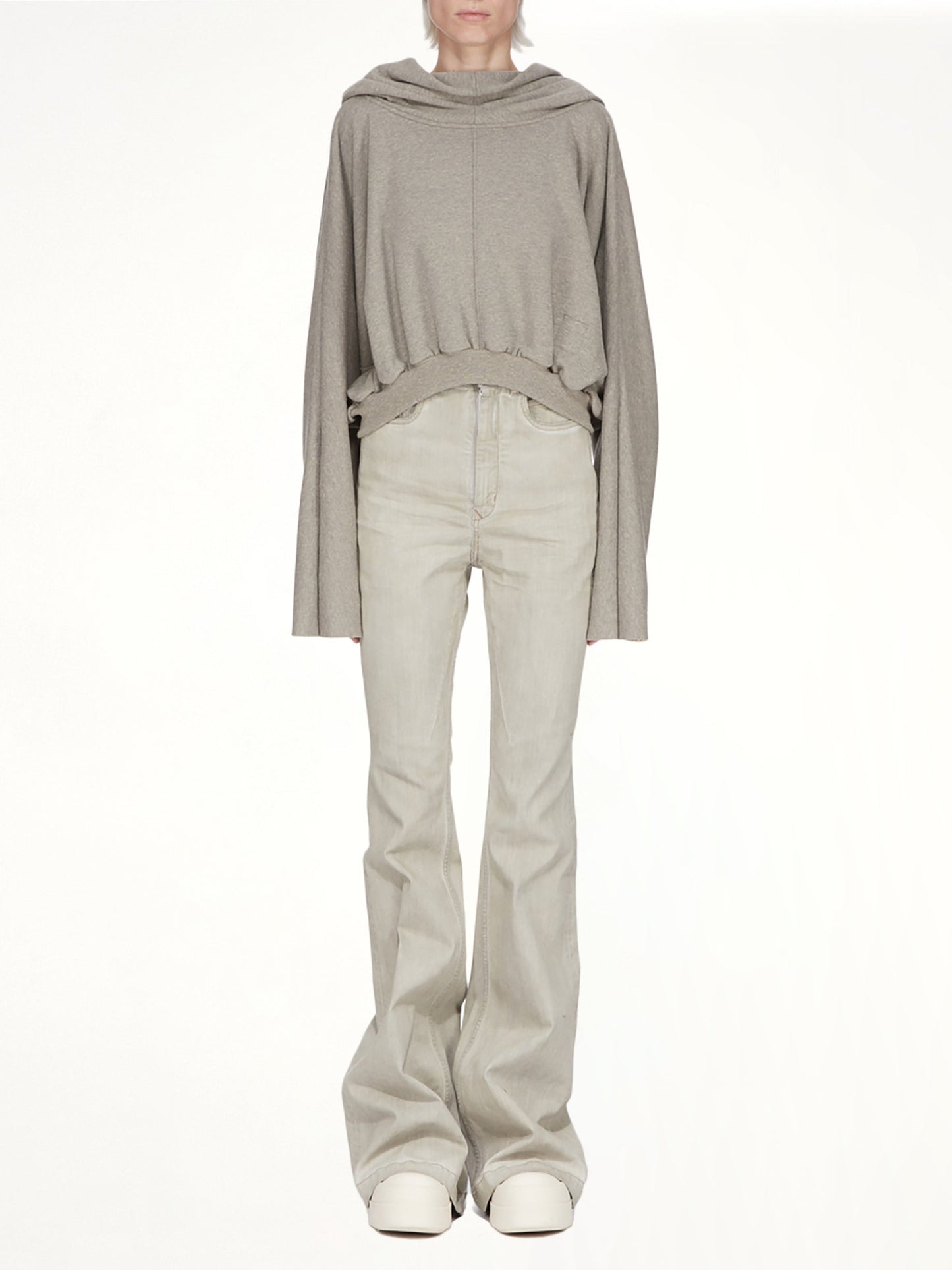 RICK OWENS DRKSHDW Bolan Bootcut (Beige)