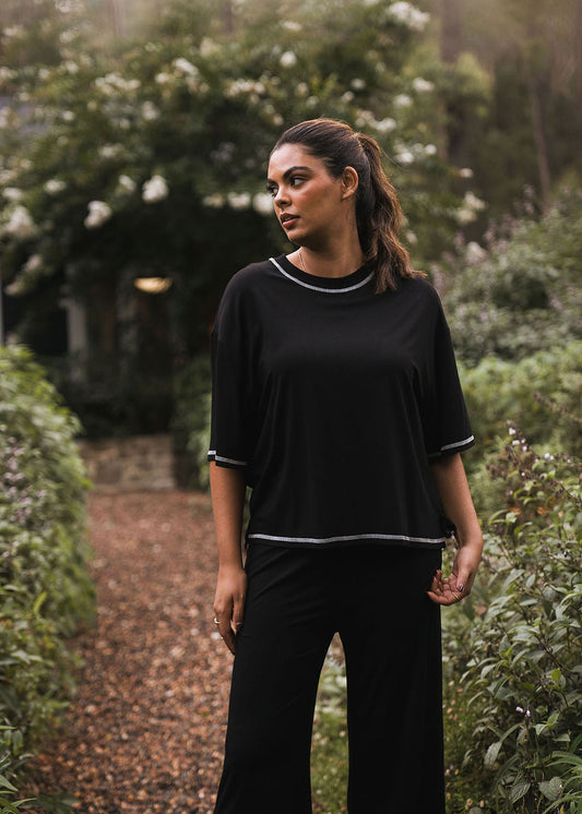 Lou Lou Spears Bamboo T-Shirt (Black)