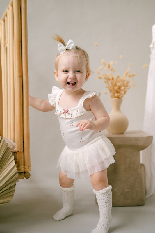 Cherry Tutu Singlet Onesie