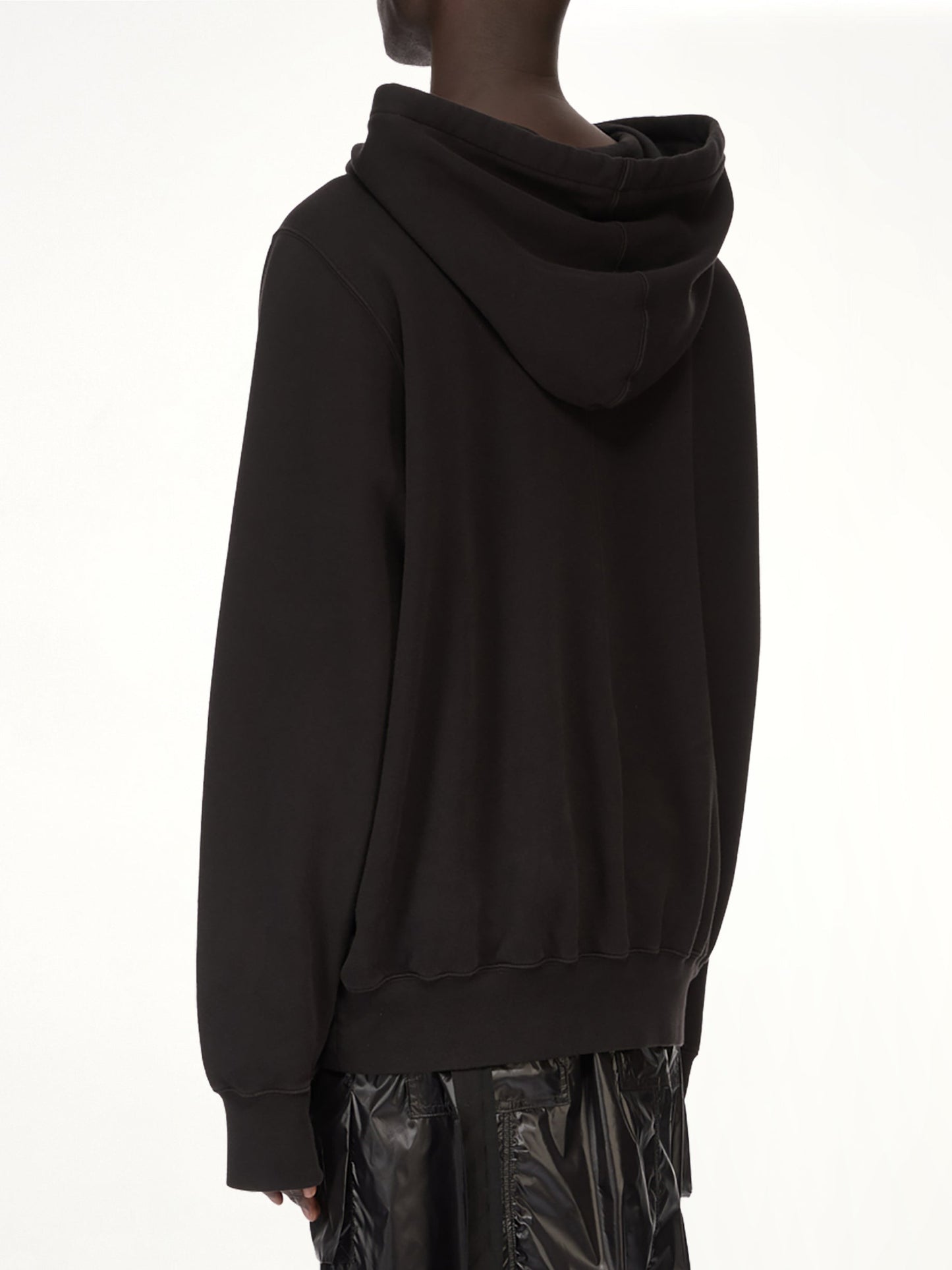 RICK OWENS DRKSHDW Urinal Oversized Hoodie (Black)