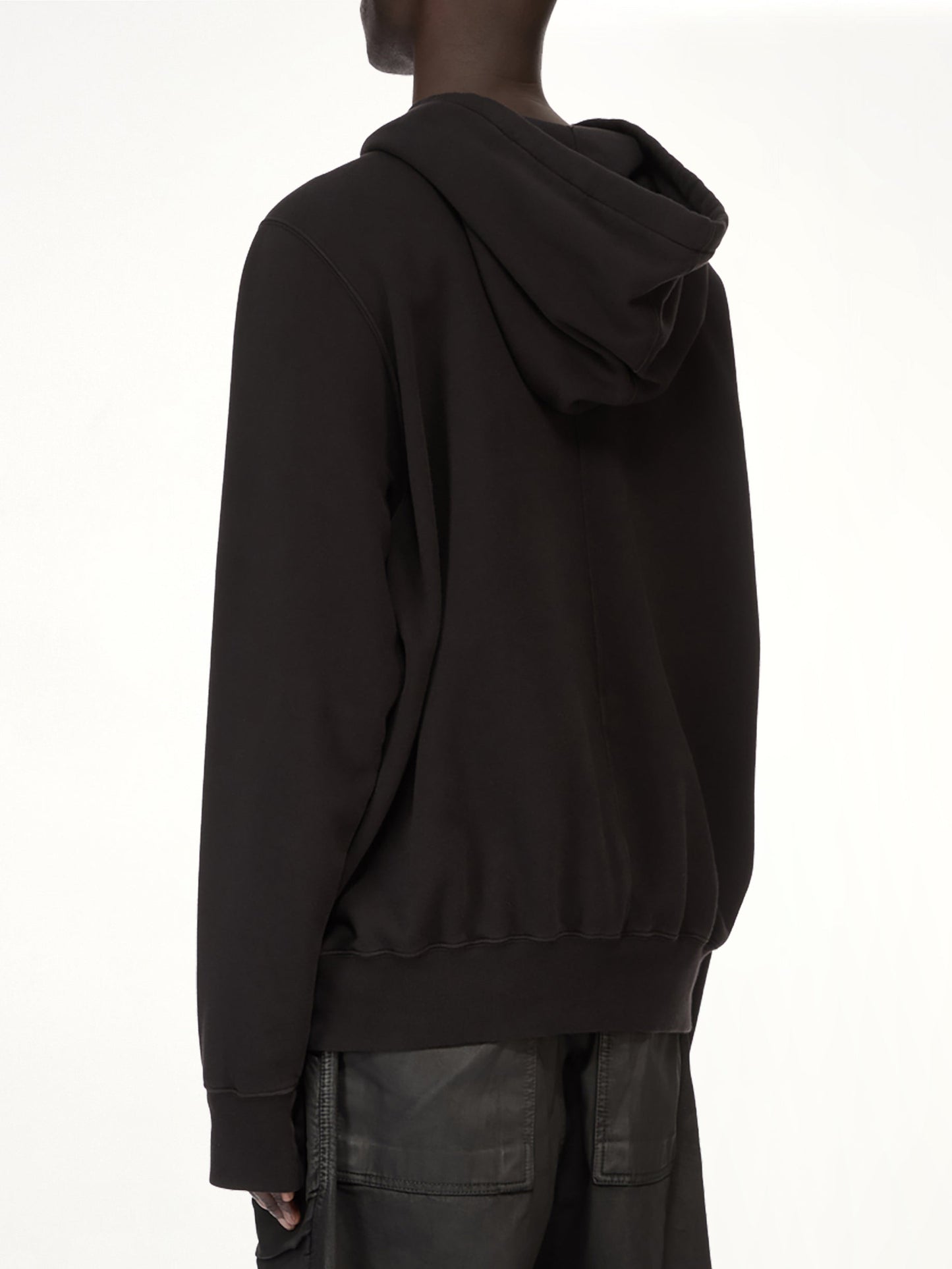 RICK OWENS DRKSHDW Statue Oversized Hoodie (Black)