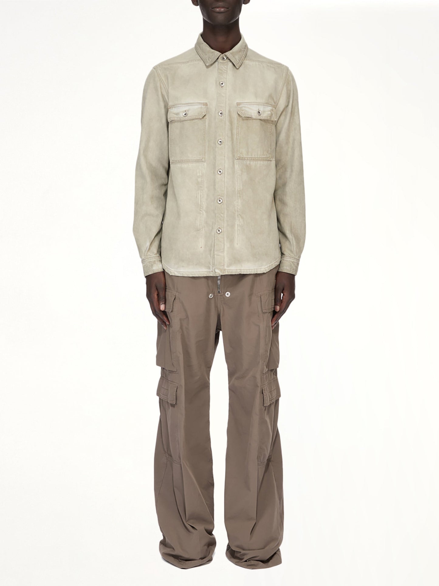 RICK OWENS DRKSHDW Outershirt (Beige)