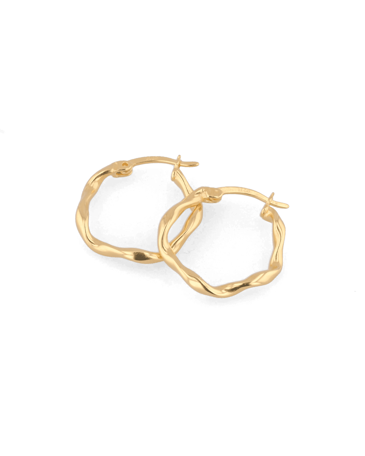 LAVANA Dance Gold Hoop Earrings