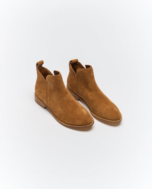 Walnut Melbourne Douglas Leather Boot (Tan Suede)