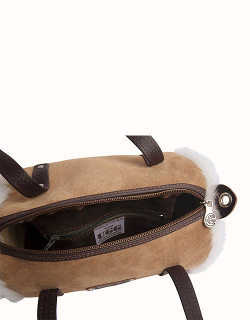 Unbranded/Generic Small Barrell Bag (Chestnut)
