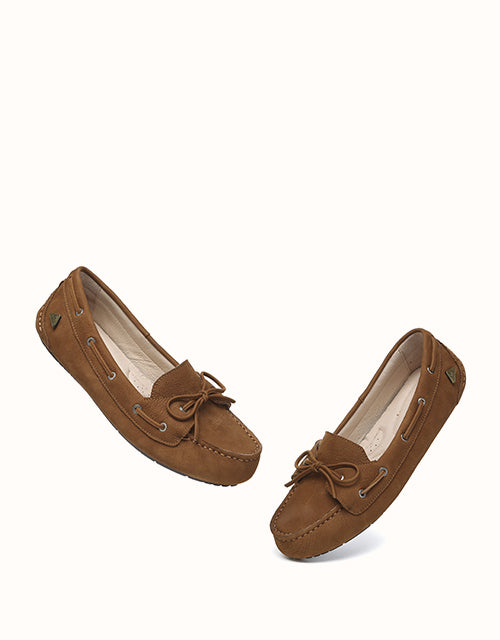 EVERAU® Monty Moccasins (Chestnut)