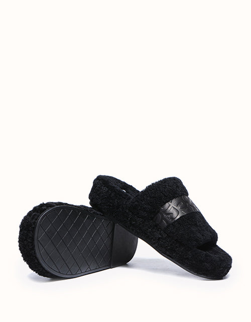 EVERAU® Croft Slippers (Black)