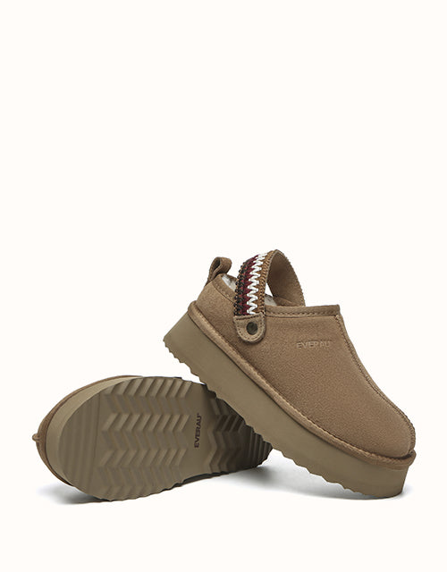 EVERAU® Maeve Slipper (Chestnut)