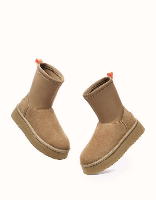 UGG EVERAU® Ethel Platform Boots (Chestnut)