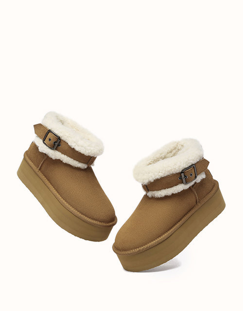 UGG EVERAU® Ula Platform Boots (Black)