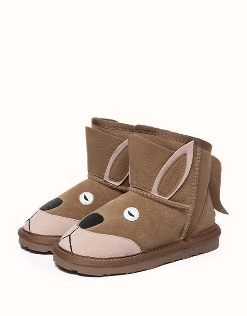 EVERAU® Kangaroo Kids Plus Boots (Chestnut)