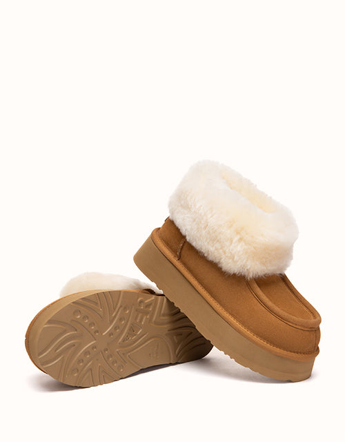 EVERAU® Loofee Boots (Chestnut)