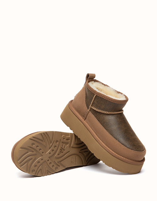 EVERAU® Earlova Boots (Chestnut)