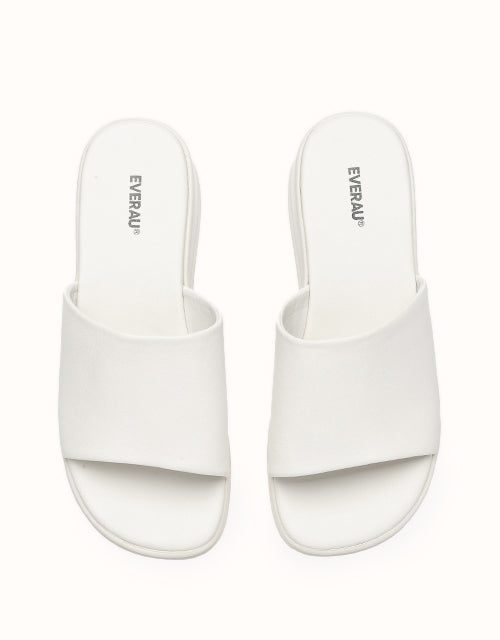 EVERAU® Fiona Sandals (White)