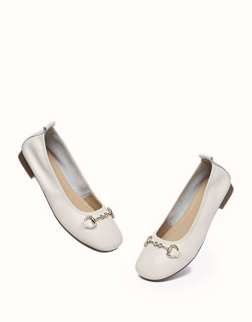 EVERAU® Blake Flats (Cream)