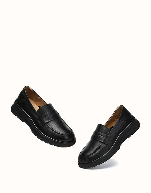 EVERAU® Pansy Loafers (Black)