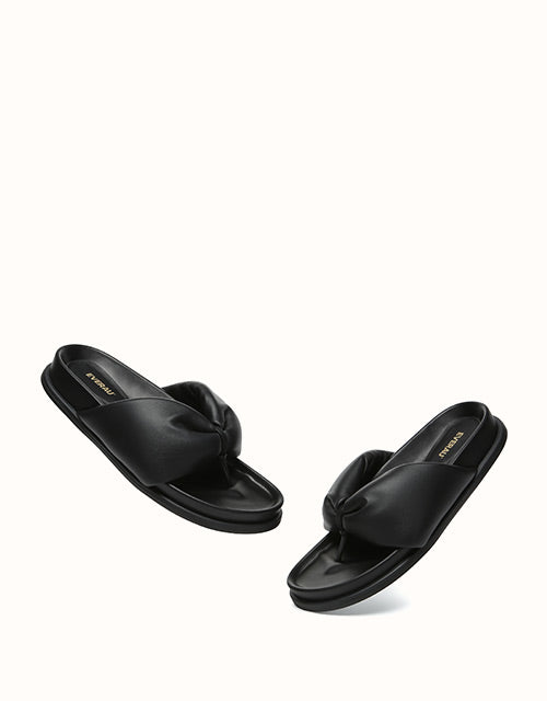 EVERAU® Bubble Sandals (Black)