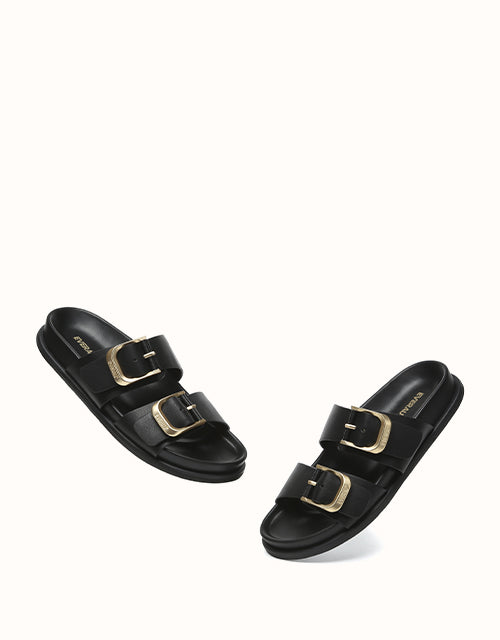 EVERAU® Mounish Sandals (Black)